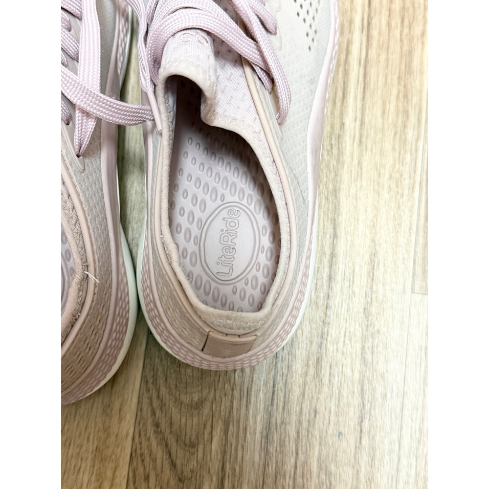 Crocs LiteRide 360 Pacer Pink Mauve Athletic Walking Sneakers Womens 8 - Picture 3 of 6